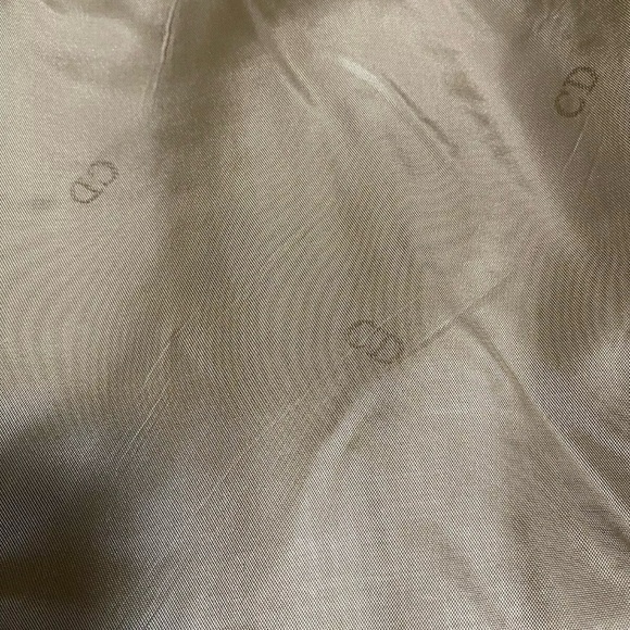 Christian Dior Vintage Tan Tweed Blazer Sport Coat Mens 44 R - Picture 5 of 7